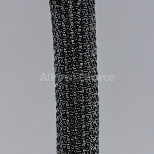 Atkins and Pearce's Monoflex® PET TW Zoomed In Braid in Black
