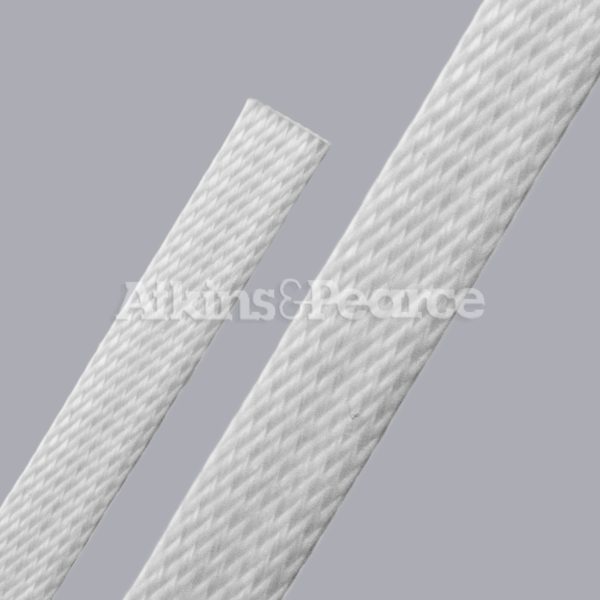 Atkins and Pearce's Suflex® Flat Braid Strands in White